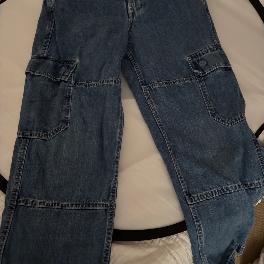 Empyre Kids Blue Cargo Jeans